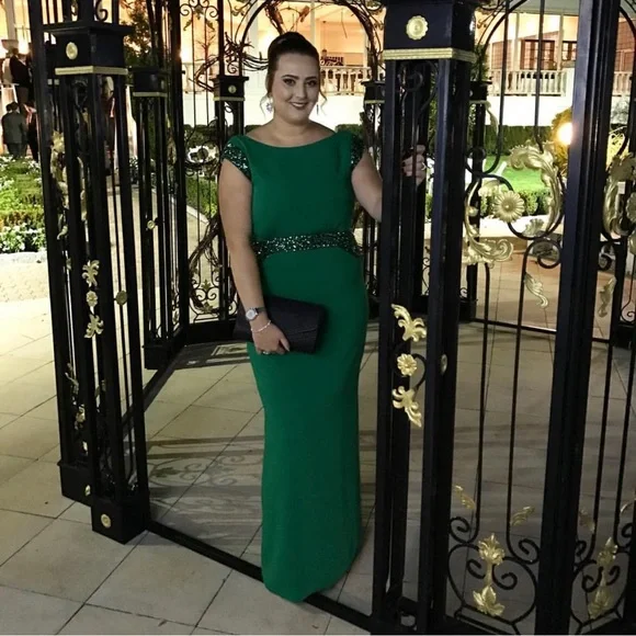 a line long evening dresses Andrea and Leo A1035 Prom Dress - Multi main image 0